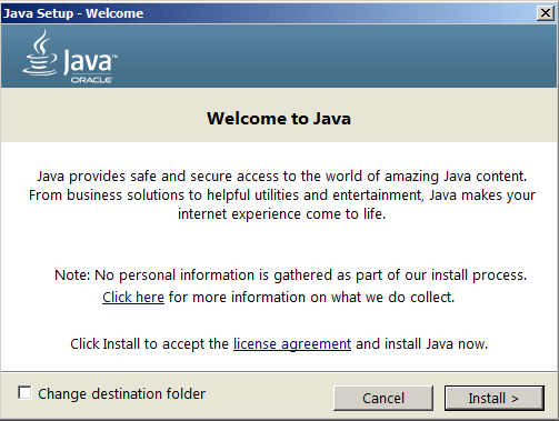How to Create Custom Java MSI Installer with Auto update Disabed for SCCM - 04